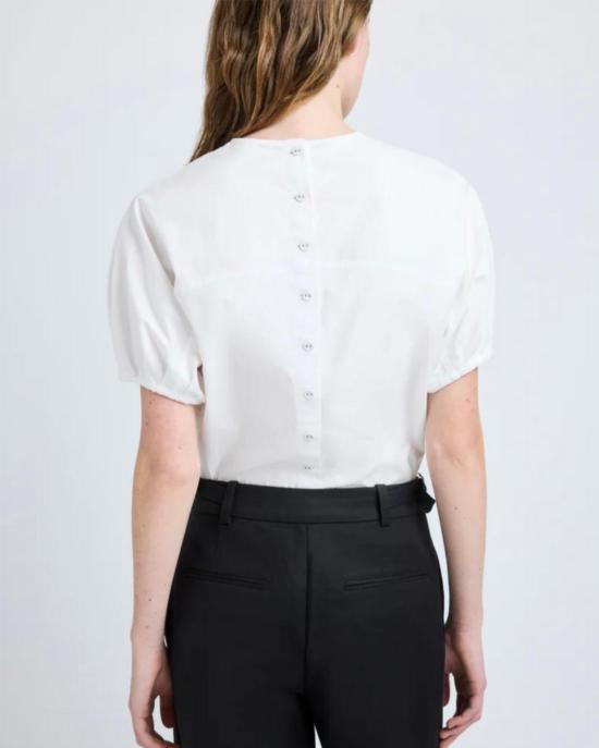  프로엔자슐러 블라우스 프로엔자 슐러 헤일리 탑 화이트 - PROENZA SCHOULER