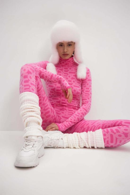  모노수트 레깅스 모노슈트 니트 레그 워머 화이트 - MONOSUIT