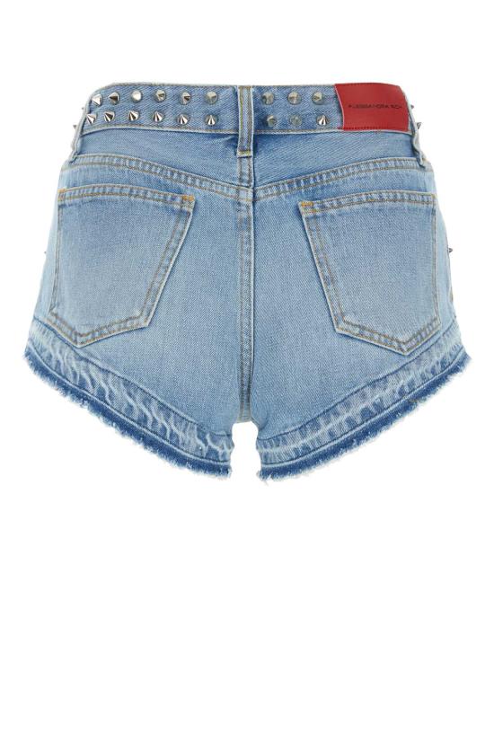  알레산드라리치 숏팬츠 FAB3455 1761 Light Blue - ALESSANDRA RICH