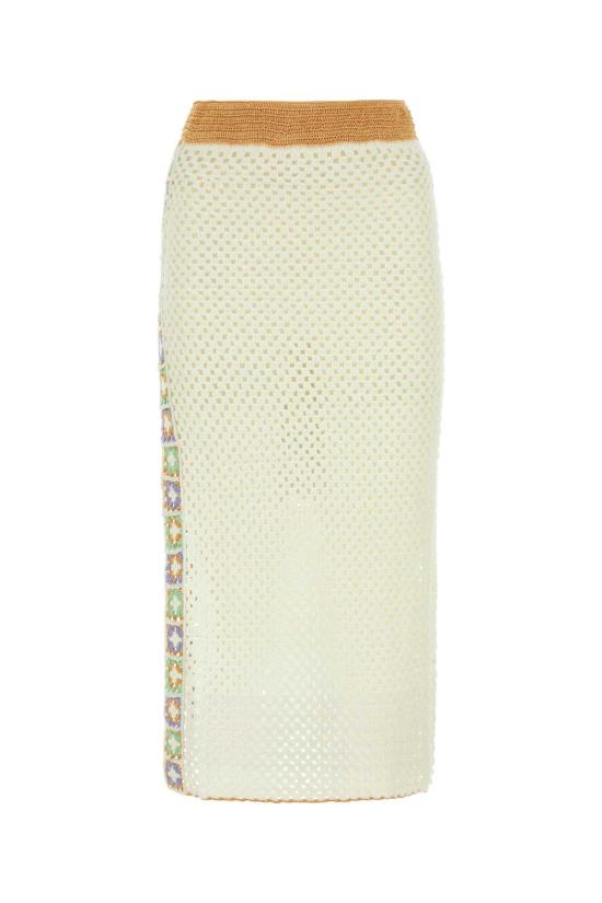  마이 비치 사이드 스커트 SS23CS14 ECR White