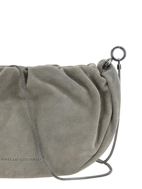25SS 브루넬로 쿠치넬리 숄더백 MBHID2666 C2657 GREY - BRUNELLO CUCINELLI