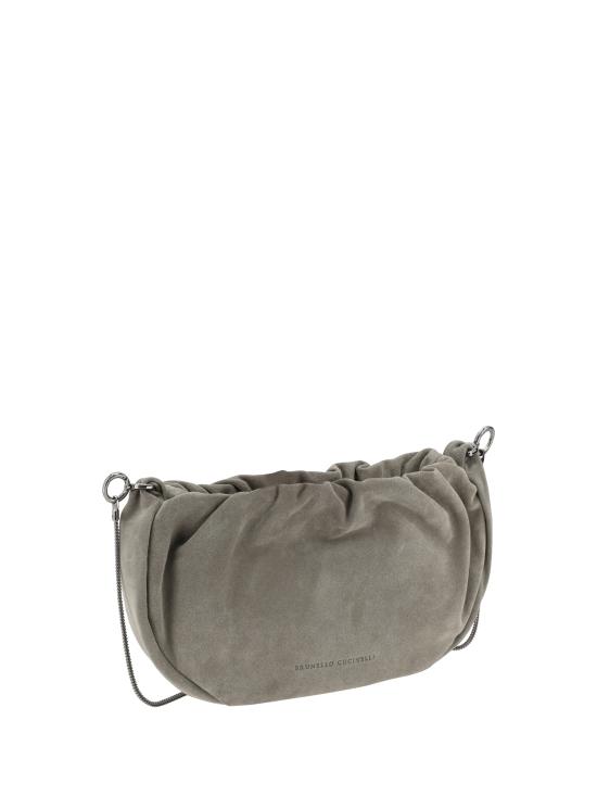 25SS 브루넬로 쿠치넬리 숄더백 MBHID2666 C2657 GREY - BRUNELLO CUCINELLI