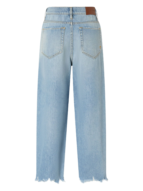  핑코 데님 팬츠 103857A2E5 PJN Bleach chiaro - PINKO