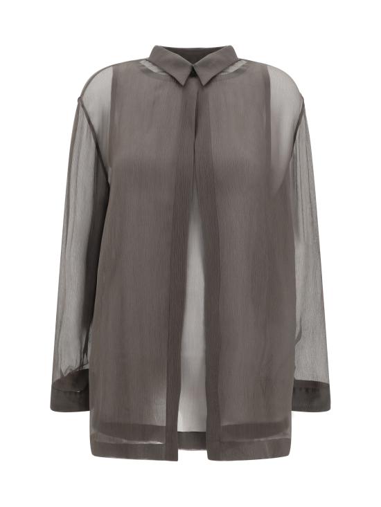 25SS 조르지오 아르마니 블라우스 GW000689TE13823 U8119 GREEN