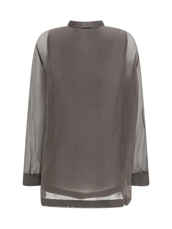 25SS 조르지오 아르마니 블라우스 GW000689TE13823 U8119 GREEN - GIORGIO ARMANI