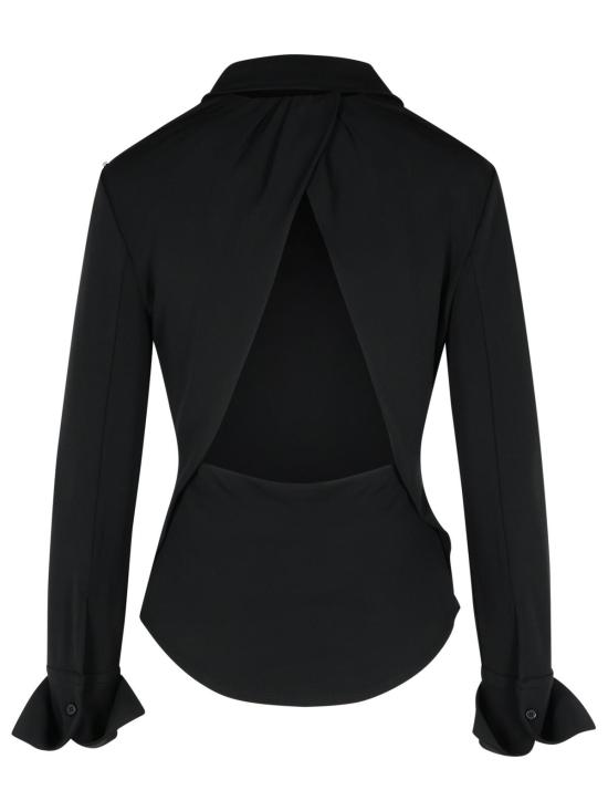25SS 스포트막스 긴팔 티셔츠 2512951011003 Black - SPORTMAX