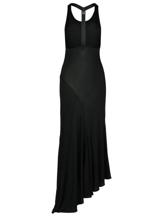 25SS 오프화이트 롱 원피스 OWDB541S25JER0011010 Black - OFF WHITE