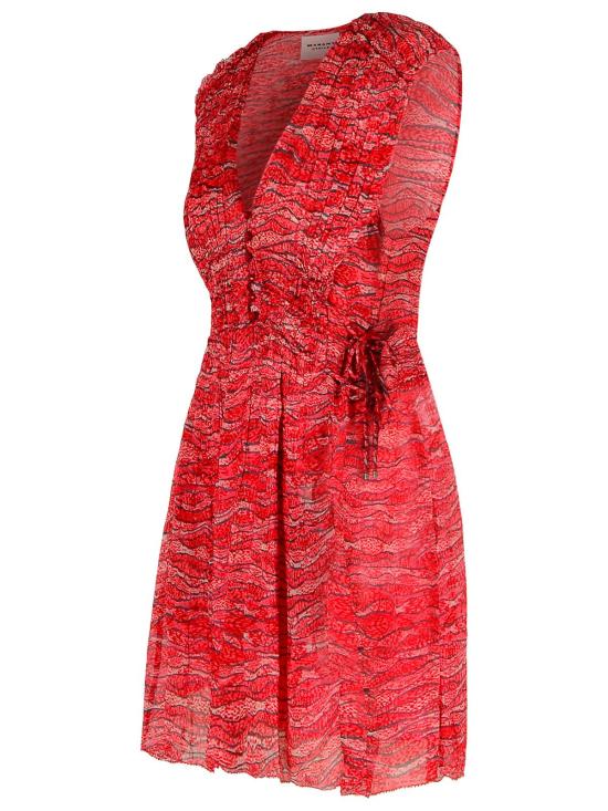 25SS 이자벨마랑에뚜왈 숏 원피스 RO0671FA C1J07E70RD Red - ISABEL MARANT ETOILE