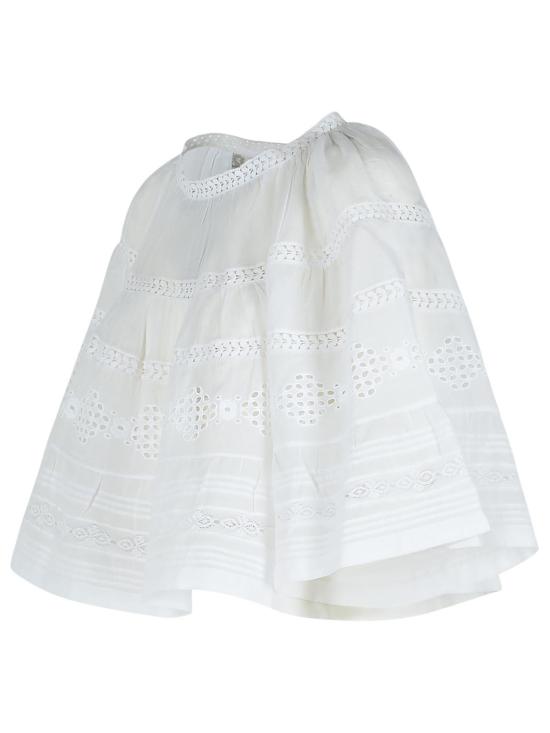 25SS 이자벨마랑에뚜왈 블라우스 HT0541FA C1J15E20WH White - ISABEL MARANT ETOILE