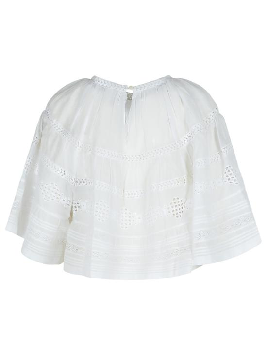 25SS 이자벨마랑에뚜왈 블라우스 HT0541FA C1J15E20WH White - ISABEL MARANT ETOILE