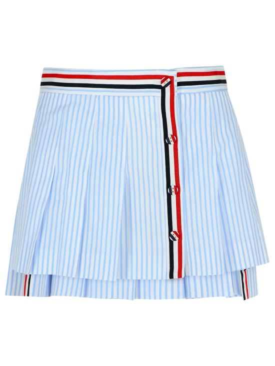 25SS 톰브라운 숏 스커트 FGCA27U F0810480 Light Blue