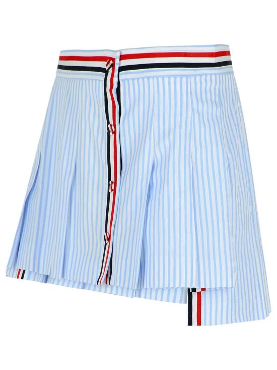 25SS 톰브라운 숏 스커트 FGCA27U F0810480 Light Blue - THOM BROWNE