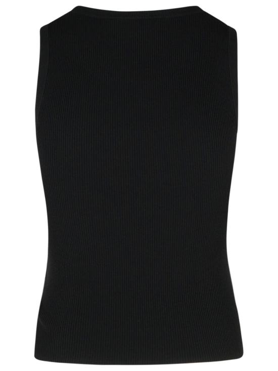 25SS 모스키노 민소매 티셔츠 A0887 32031555 Black - MOSCHINO