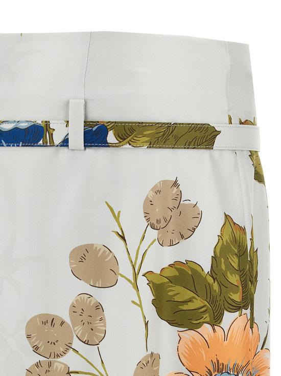 24FW 프라다 미디 스커트 P168KKSOOO15IWF0934 Multicolor - PRADA