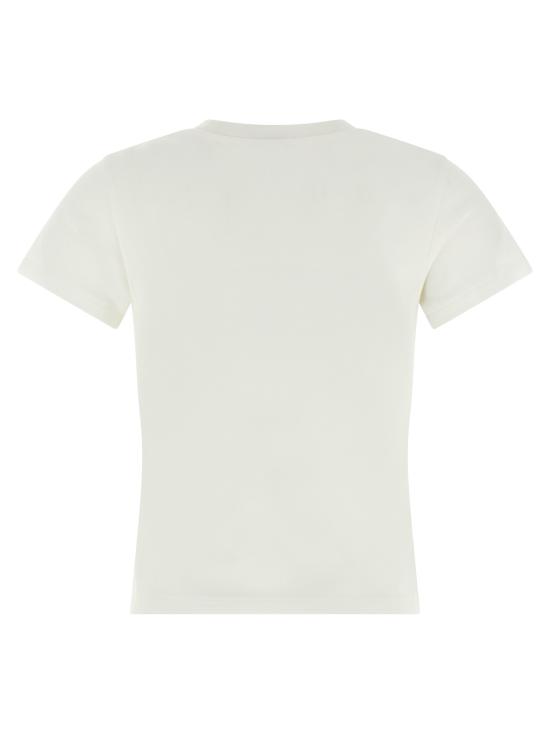 25SS 알렉산더 맥퀸 반팔 티셔츠 819193QLAEH9000 White - ALEXANDER MCQUEEN