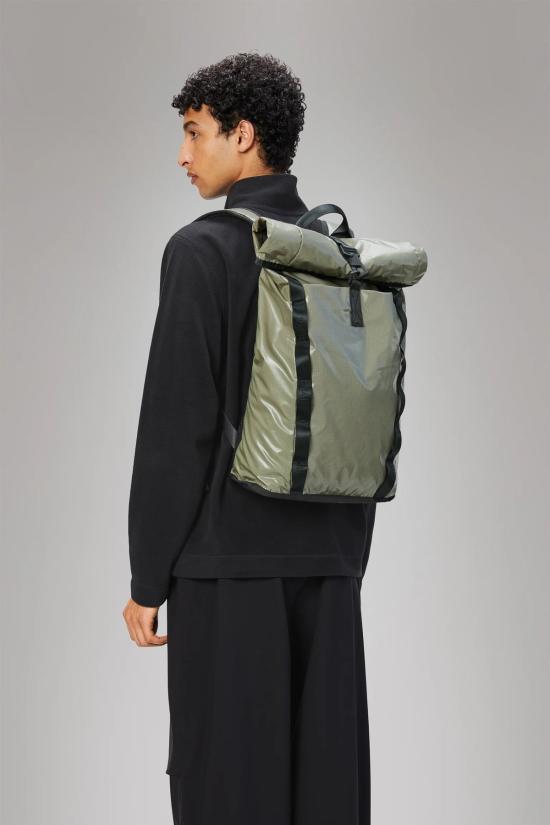  레인스 백팩 시부 롤탑 럭색 드리프트 - RAINS