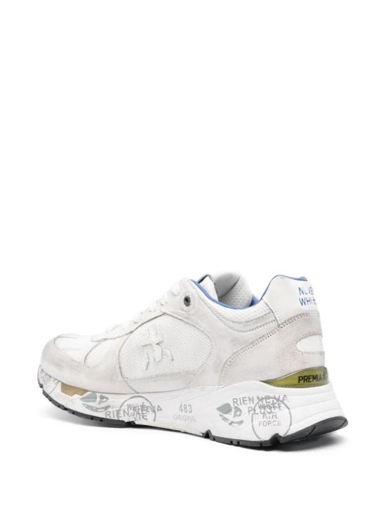 25SS 프리미아타 스니커즈 MASE 6621 WHITE LIGHT GREY BLUE - PREMIATA