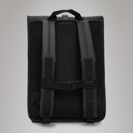  레인스 백팩 롤탑 럭색 블랙 - RAINS