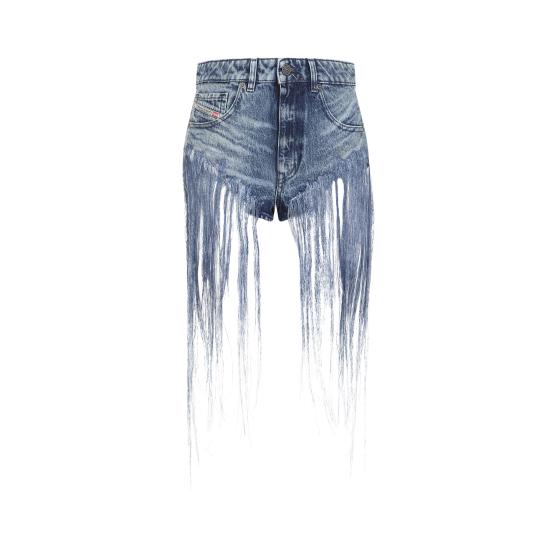 25SS 디젤 숏팬츠 A18145 0CMBM 01 BLUE - DIESEL