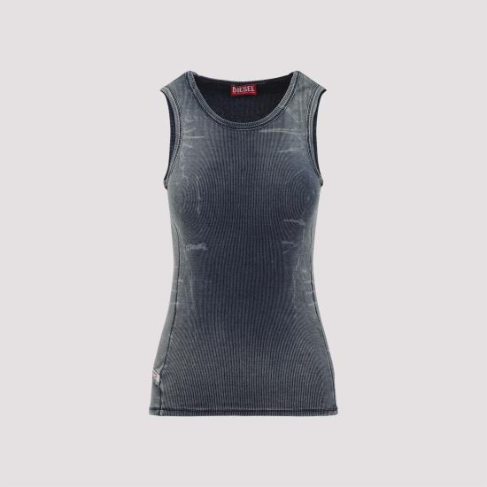 25SS 디젤 민소매 티셔츠 A19152 0HJBE 01 BLUE