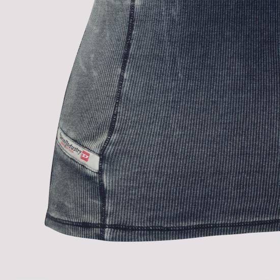 25SS 디젤 민소매 티셔츠 A19152 0HJBE 01 BLUE - DIESEL