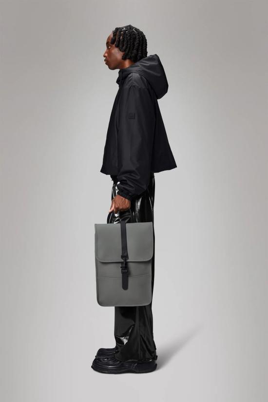  레인스 백팩 미니 블랙 - RAINS