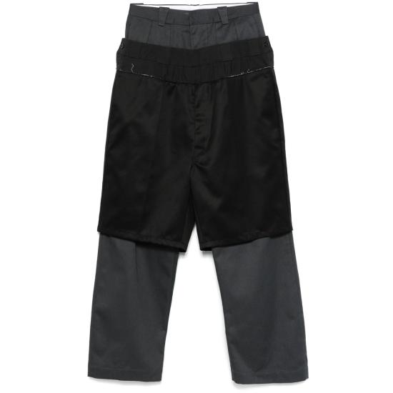 25SS 마르지엘라 스트레이트 팬츠 MTN067 S51KA0604 860 BLACK