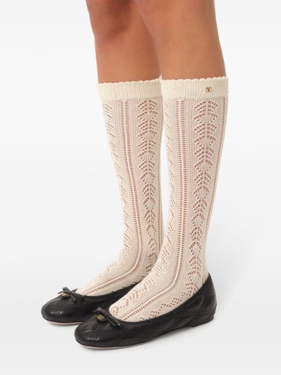 25SS 발렌티노 가라바니 플랫 슈즈 6W2S0LJ5KHU0NO Black - VALENTINO GARAVANI