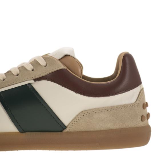  토즈 스니커즈 XXM68C0DP30IRA CREAM BROWN GREEN - TODS