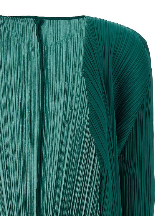 25SS 플리츠플리즈 가디건 PP56JA11466 Green - PLEATS PLEASE