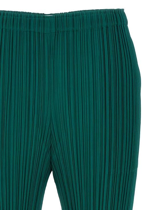 25SS 플리츠플리즈 스트레이트 팬츠 PP56JF11566 Green - PLEATS PLEASE
