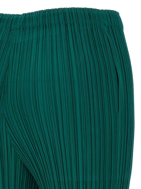 25SS 플리츠플리즈 스트레이트 팬츠 PP56JF11566 Green - PLEATS PLEASE