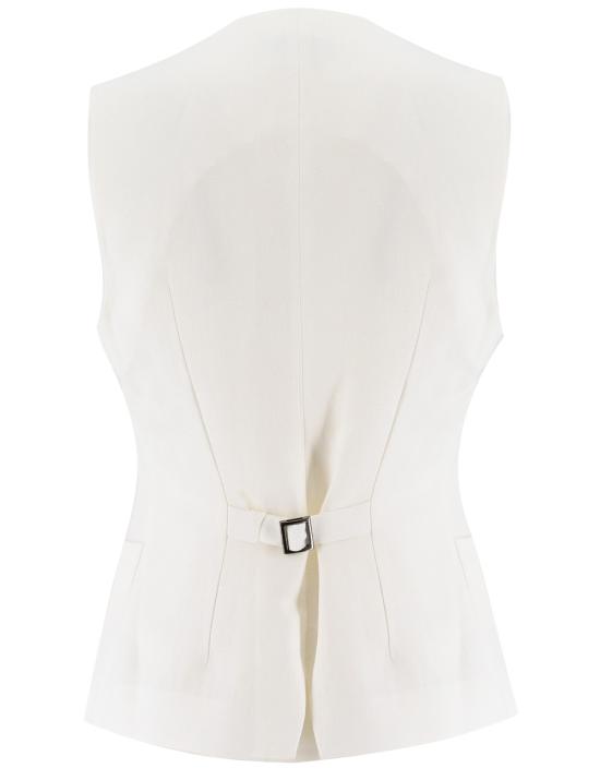 25SS 안토넬리 피렌체 베스트 FIUMICINO M3036N 001 WHITE - ANTONELLI FIRENZE