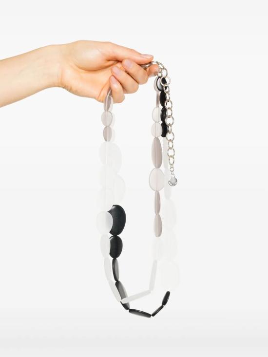 25SS 엠포리오 아르마니 목걸이/팬던트 EW001807 AF15505 M8051 GREY BLACK - EMPORIO ARMANI