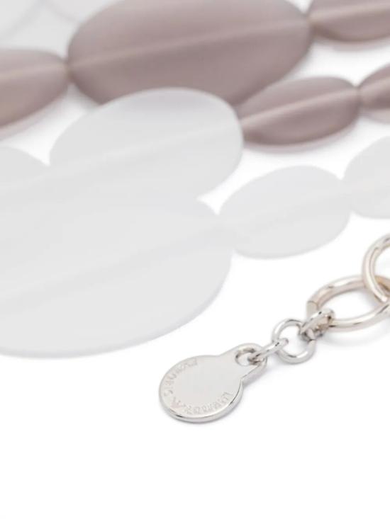 25SS 엠포리오 아르마니 목걸이/팬던트 EW001807 AF15505 M8051 GREY BLACK - EMPORIO ARMANI