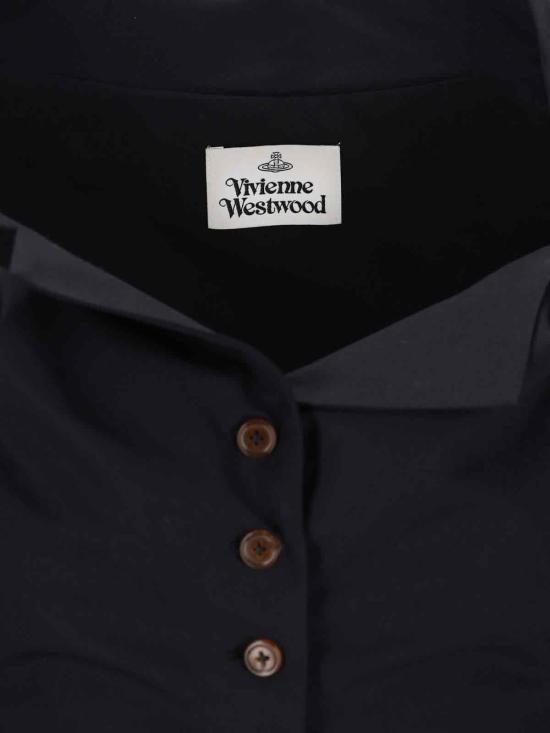 25SS 비비안웨스트우드 셔츠 15010061 W009Q N401 Black - VIVIENNE WESTWOOD