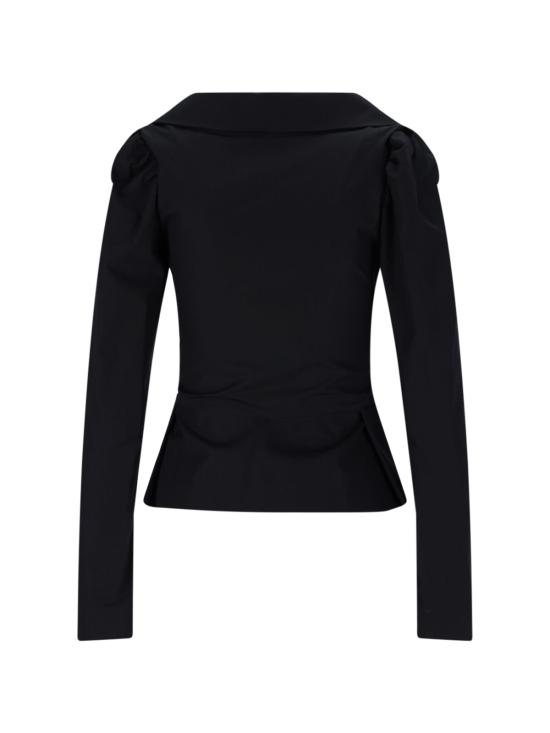 25SS 비비안웨스트우드 셔츠 15010061 W009Q N401 Black - VIVIENNE WESTWOOD