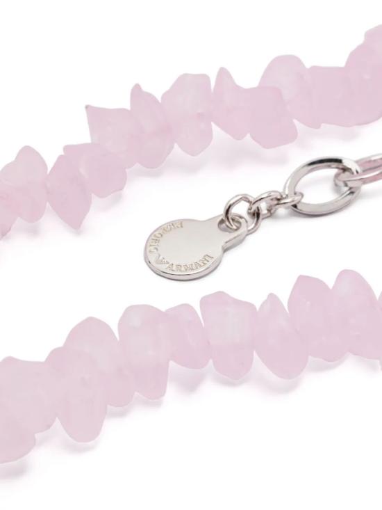 25SS 엠포리오 아르마니 목걸이/팬던트 EW001781 AF15469 M4037 PINK GREY - EMPORIO ARMANI