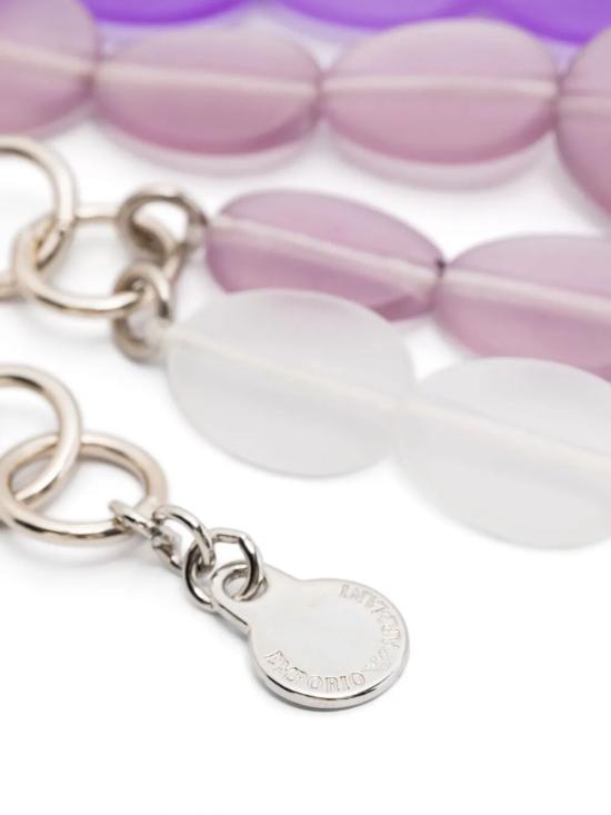 25SS 엠포리오 아르마니 목걸이/팬던트 EW001807 AF15505 M4038 PINK LILAC - EMPORIO ARMANI