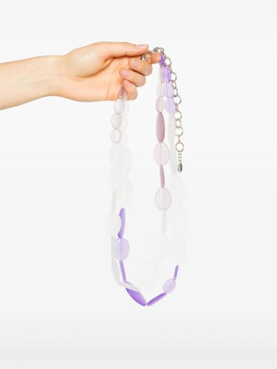 25SS 엠포리오 아르마니 목걸이/팬던트 EW001807 AF15505 M4038 PINK LILAC - EMPORIO ARMANI