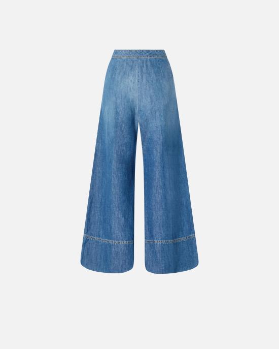  핑코 데님 팬츠 104823A2GQ PJC Lav medio scuro - PINKO