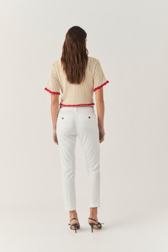 25SS 로이로져스 스트레이트 팬츠 RND057 P381 0127 C0367 Blanc de blanc - ROY ROGER'S