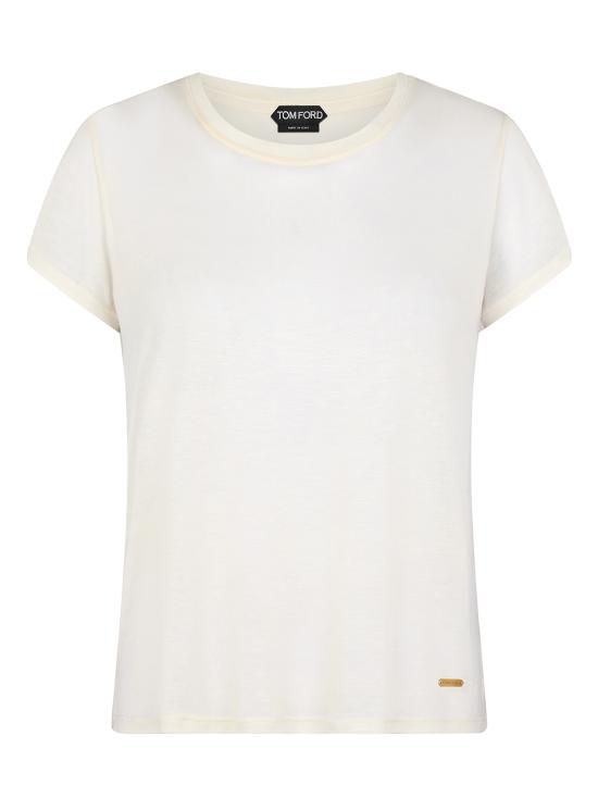 25SS 톰포드 반팔 티셔츠 TSJ567JEX139 AW035 White