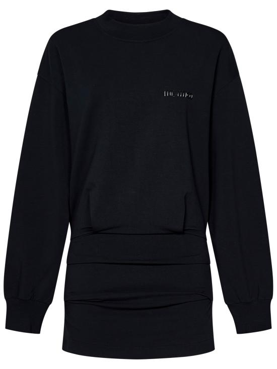 25SS 디 아티코 숏 원피스 250WCA00393 100 Black