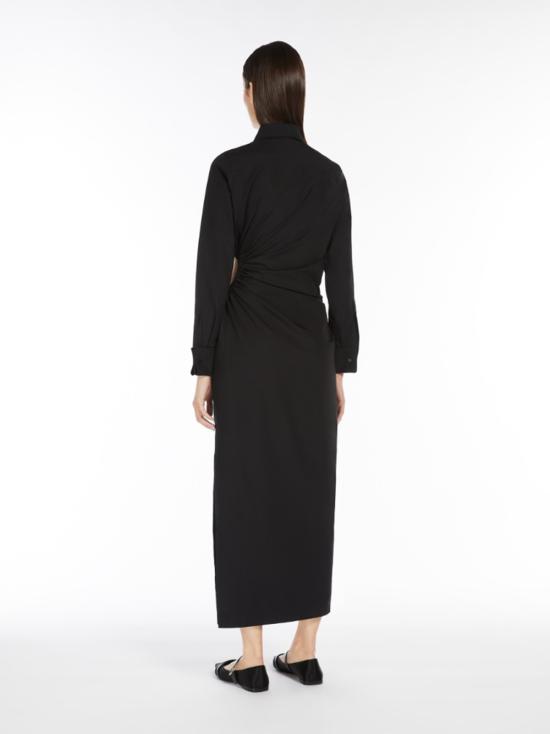 25SS 막스마라 미디 원피스 2511221182600 003 Black - MAX MARA