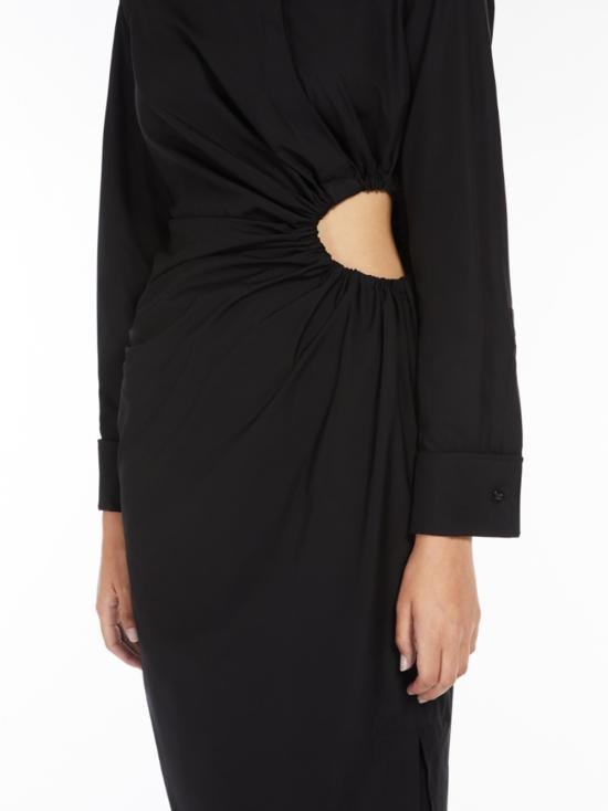 25SS 막스마라 미디 원피스 2511221182600 003 Black - MAX MARA