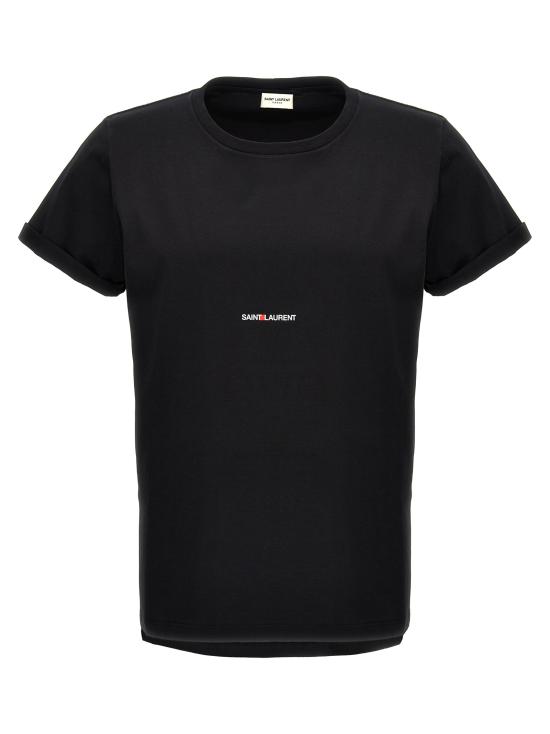 26SS 생로랑 리브 고쉬 티셔츠 464572YB2DQ1000 Black