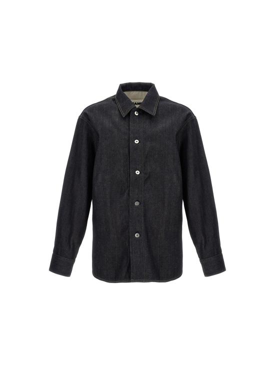 25SS 질샌더 긴팔 셔츠 J23DL0101J45041405 Blue
