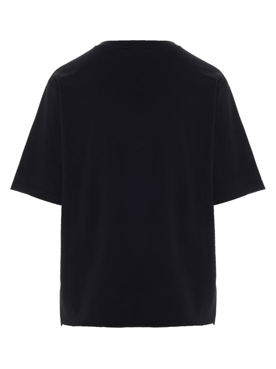 25SS 생로랑 반팔 티셔츠 460876YB2DQ1000 Black - SAINT LAURENT