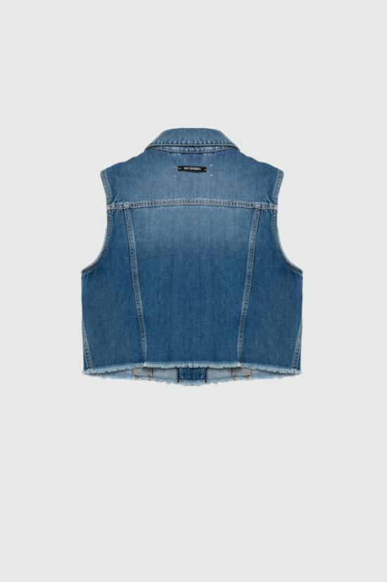 25SS 로이로져스 베스트 RND90136 D606 2862 C0999 Denim - ROY ROGER'S